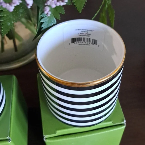 Nwt  2 Kate Spade Everdone Lane candle holders - Picture 2 of 4
